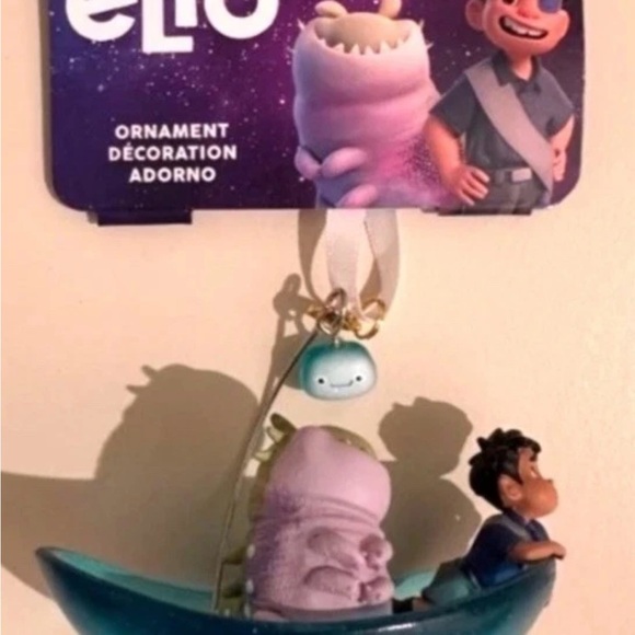 2025 Disney Parks Pixar Elio Movie Elio & Glordon Christmas Holiday Ornament - Picture 1 of 4